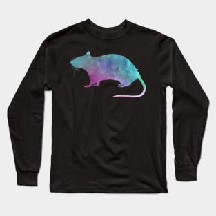 Adore Rats Watercolor Long Sleeve T-Shirt